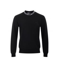 Lacoste 로고 패치 크루넥 스웨트셔츠 SH9542