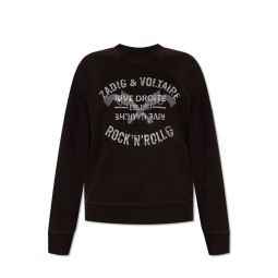 자디그앤볼테르 어퍼 그래픽 프린트 스웨트셔츠 JWSS016610