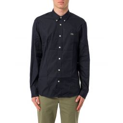 라코스테 로고 패치 레귤러 핏 셔츠 CH2933