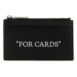 오프화이트 집업 4슬롯 카드홀더 OMND068C99LEA001