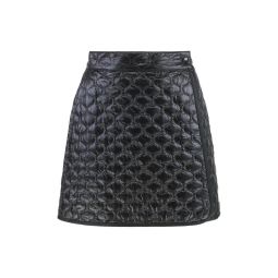 Moncler 로고 패치 패딩 미니 스커트 K20912D00036597YG