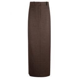 아크네 스튜디오 체크 스커트 AF0558