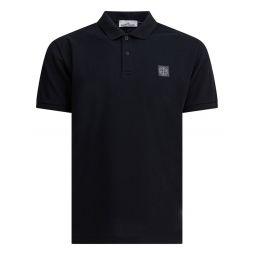 Stone Island 로고 패치 반팔 폴로셔츠 220002RS0039
