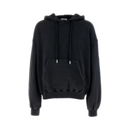 오프화이트 슈퍼문 드로스트링 후드 티셔츠 OMBB118F23FLE008