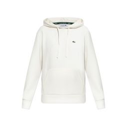 Lacoste 로고 패치 드로스트링 후디 SF52590
