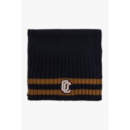 오프닝 세레모니 로고 니트 스카프 YMMA001F22KNI002