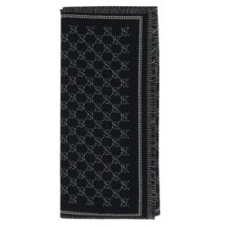 구찌 모노그램 프레이드 엣지 스카프 8362644G386