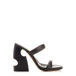 Off White Meteor 컷아웃 오픈 토 뮬 OWIJ029S23LEA001