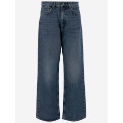 래그앤본 워시드 와이드 레그 진 WDD24F2998AAA