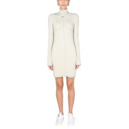 오프 화이트 저지 바디콘 드레스 OWDB250F21FAB001
