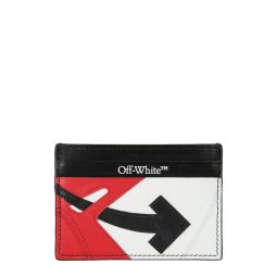 오프 화이트 로고 프린트 지갑 OMND099F25LEA001