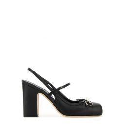 구찌 홀스빗 슬링백 펌프스 845891AAFK1