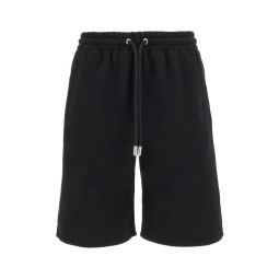 Off White 로우라이즈 오버사이즈 반바지 OMCI013C99FLE007