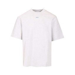 오프 화이트 애로우 프린트 크루넥 티셔츠 OMAA120F25JER00D