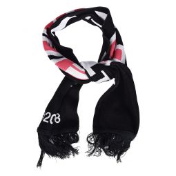 오프 화이트 프린지 엣지 스카프 OMMA001S18407063
