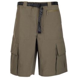 오프 화이트 벨티드 카고 쇼츠 OMCB064S22FAB001