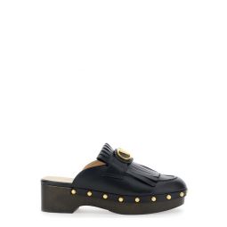 발렌티노 V로고 시그니처 프린지 슬립온 클로그 6W2S0KY6YHJ