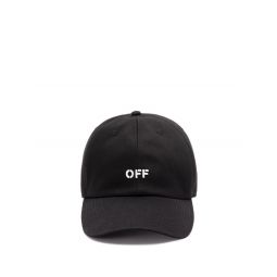 Off White 로고 자수 야구 모자 OMLA04AC99FAB003