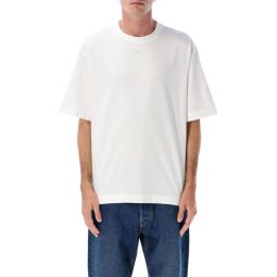 오프 화이트 스텐실 애로우 스케이트 크루넥 티셔츠 OMAA120F25JER00D