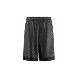 구찌 프린트 트윌 반바지 810782ZATBI