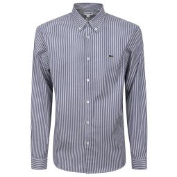라코스테 레귤러 핏 스트라이프 셔츠 CH2936
