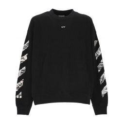 오프화이트 애로우 프린트 크루넥 스웨트셔츠 OMBA054F25FLE003
