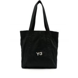 Y 3 로고 프린트 탑 핸들 백 JJ3957