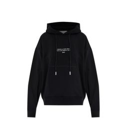Off White 슬로건 프린트 드로스트링 후디 OWBB06DF25FLE004