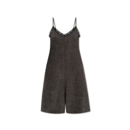 R13 레이스 디테일 스트래피 점프수트 R13WR439R581A0