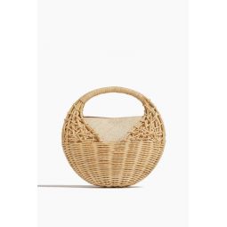 Sea Shell Wicker Bag in Natural