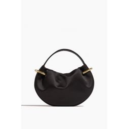 Tilda Ruched Mini Bag in Noir
