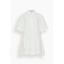 Lucienne Short Sleeve Mini Dress in White