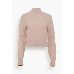 Chiba Fitted Sweater in Dusty Pink