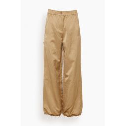 Slouchy Coolness Cargo Pant in Warm Beige