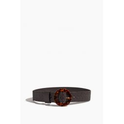 Louise Leather Belt in Brown