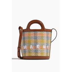 Tropicalia Small Bucket Bag in Lemon/Apricot/Moca