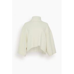 Double Face Eco Cashmere Sweater in Ivory