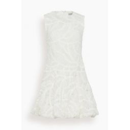 Vallan Sleeveless Mini Dress in White