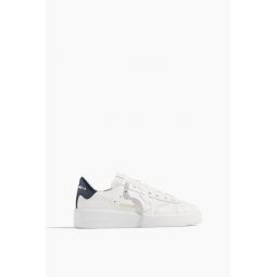 Pure Star Sneaker in White/Blue
