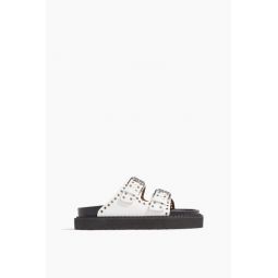 Lennyo Sandal in White