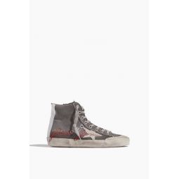 Francy Penstar Sneaker in Charcoal/Grey/Ice/Red