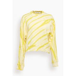Hampden x Proenza Schouler Sweatshirt in Yellow Tie Dye
