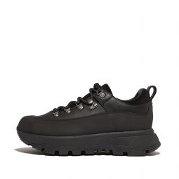 Waterproof Leather/Suede Walking Sneakers