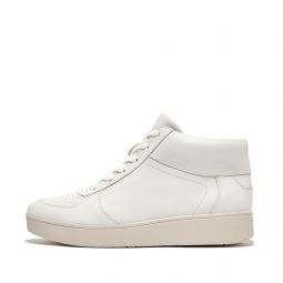 Perf Leather Mid-Top Panel Sneakers