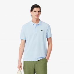 Mens Classic Fit L.12.12 LIGHT Pique Polo Men - Blue - Lacoste - Polos