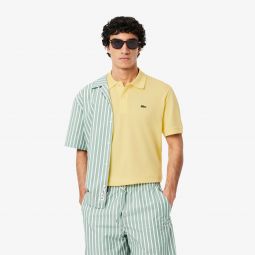 Mens Classic Fit L.12.12 LIGHT Pique Polo Men - Yellow - Lacoste - Polos