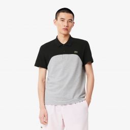 Mens Regular Fit L.12.12 Colorblock Polo Men - Grey - Lacoste - Polos