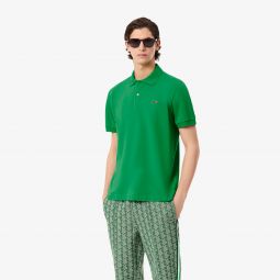 Mens Classic Fit L.12.12 LIGHT Pique Polo Men - Green - Lacoste - Polos