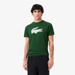 Mens Ultra Dry XXL Logo Sport T-Shirt Men - Green - Lacoste - T-Shirts
