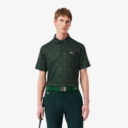 Mens Regular Fit UV Protect Golf Polo Men - Green - Lacoste - Polos